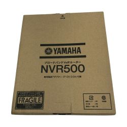 ◇◇ YAMAHA ヤマハ VoIPルーター 付属品完備 工具関連用品 NVR500 Sランク