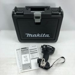 ◇◇ MAKITA マキタ 電動工具 インパクトドライバ 本体とケースのみ 未使用品(S) TD173D ブラック Sランク