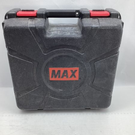  MAX マックス ピンネイラ 充電池1個・ケース付 コードレス式 TJ-35P4 レッド