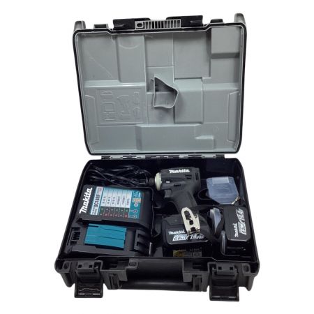  MAKITA マキタ インパクトドライバ 充電器・充電池2個・ケース付 コードレス式 TD162D ブラック