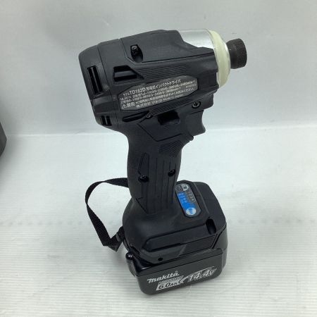  MAKITA マキタ インパクトドライバ 充電器・充電池2個・ケース付 コードレス式 TD162D ブラック