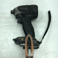 ◇◇ HiKOKI ハイコーキ 電動工具 インパクトドライバ 本体のみ コードレス式 不明 ブラック Cランク