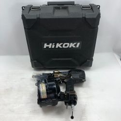 ◇◇ HiKOKI ハイコーキ エアツール エア釘打ち ケース付 NV65HR2 オリーブ Cランク