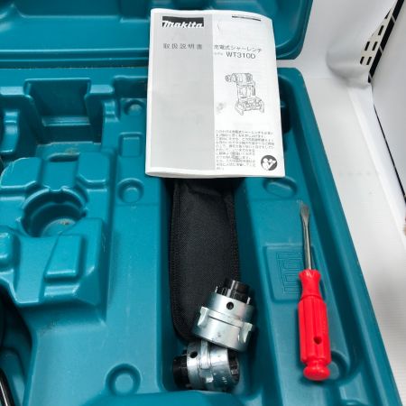  MAKITA マキタ 充電式シャーレンチ ケース付 コードレス式 36v WT310D ブルー