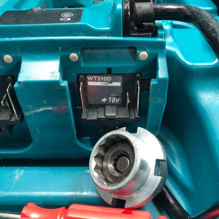  MAKITA マキタ 充電式シャーレンチ ケース付 コードレス式 36v WT310D ブルー