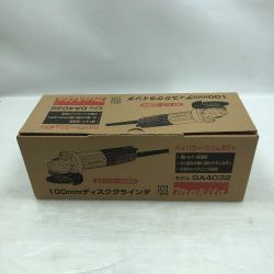 ◇◇ MAKITA マキタ ディスクグラインダー 付属品完備 コード式 GA4032 ブルー Sランク