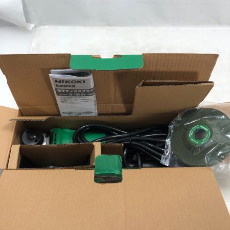  HiKOKI ハイコーキ 電動工具 ディスクグラインダー コード式 100v G13VE2 グリーン