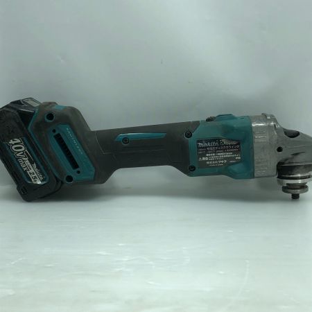  MAKITA マキタ ディスクグラインダー 充電池1個付 コードレス式 40v GA001G ブルー