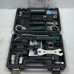 ◇◇ cyclists 自転車専用工具セット ハンドツール 付属品完備 ブラック Aランク