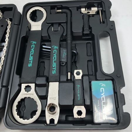  cyclists 自転車専用工具セット ハンドツール 付属品完備 ブラック