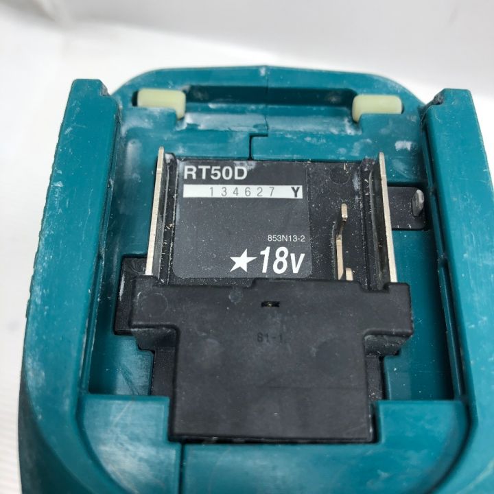 中古】 MAKITA マキタ トリマー 刃・ケース付 18v RT50D ブルー｜総合 ...