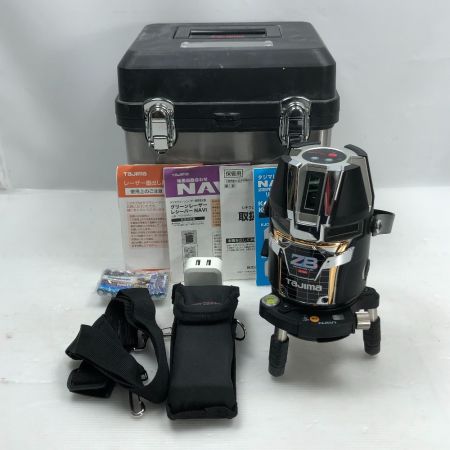  TAJIMA タジマ レーザー墨出し器 ケース付・受講機 ZEROBLN-KCJ ブラック