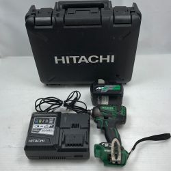 ◇◇ HiKOKI ハイコーキ インパクトドライバ ケース付 コードレス式 WH36DA グリーン Cランク