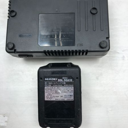  HiKOKI ハイコーキ インパクトドライバ ケース付 コードレス式 WH36DA グリーン