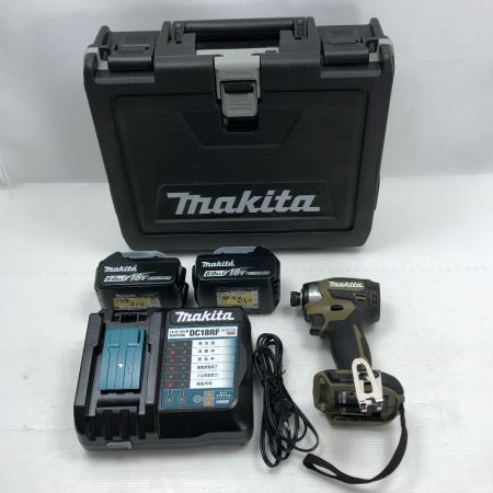  MAKITA マキタ インパクトドライバ 付属品完備 コードレス式 TD173DRGXO オリーブ
