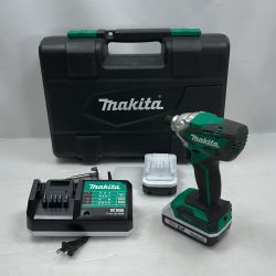 ◇◇ MAKITA マキタ インパクトドライバ 付属品完備 コードレス式 MTD002DSX グリーン Aランク