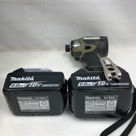  MAKITA マキタ 電動工具 インパクトドライバ 未使用品(S) 付属品完備 TD173RGXO オリーブ
