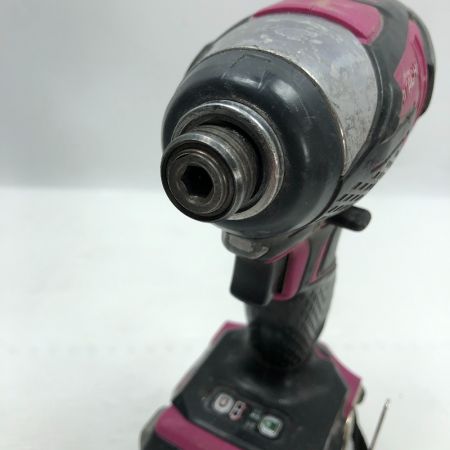  HITACHI 日立 インパクトドライバ 充電器・充電池1個・ケース付 コードレス式 WH18DDL パープル