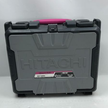  HITACHI 日立 インパクトドライバ 充電器・充電池1個・ケース付 コードレス式 WH18DDL パープル