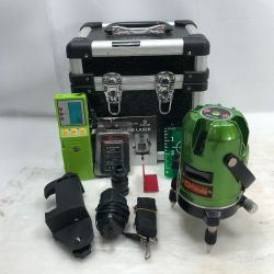 ◇◇ FUKUDA レーザー機器 レーザー墨出し器 付属品完備 コードレス式 EK-468G グリーン Cランク