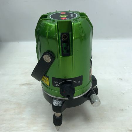  FUKUDA レーザー機器 レーザー墨出し器 付属品完備 コードレス式 EK-468G グリーン