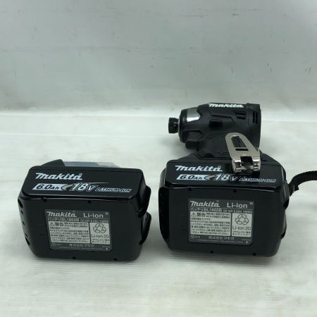  MAKITA マキタ 電動工具 インパクトドライバ 未使用品(S) 付属品完備 TD173DRGXB ブラック