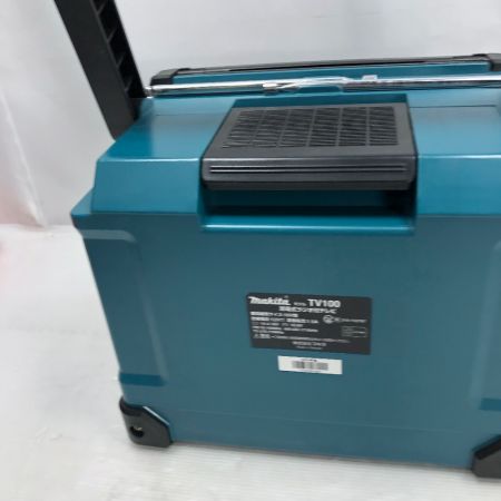  MAKITA マキタ 充電式ラジオ付テレビ コードレス式 ACアダプター付 TV100 ブルー