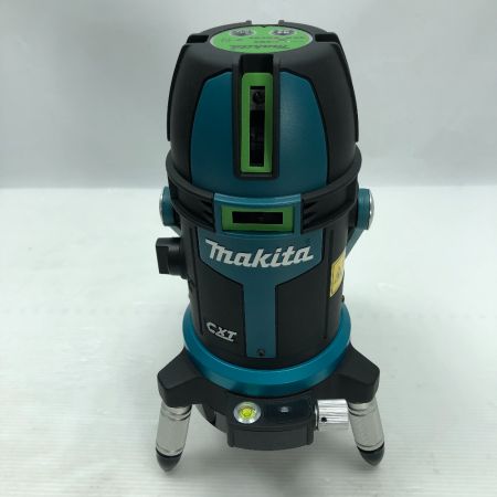  MAKITA マキタ レーザー墨出し器  充電器・充電池1個・ケース付 受信機 電源アダプタ SK506GDN ブルー