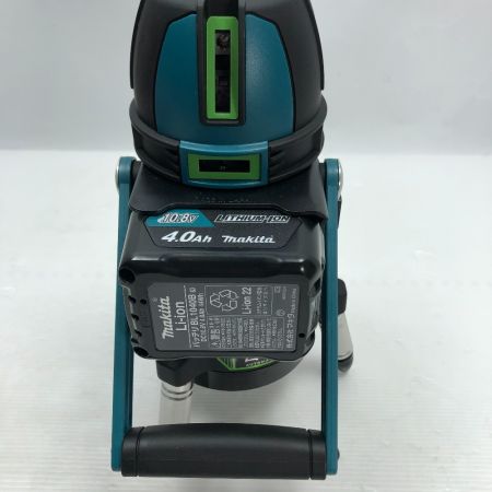  MAKITA マキタ レーザー墨出し器  充電器・充電池1個・ケース付 受信機 電源アダプタ SK506GDN ブルー