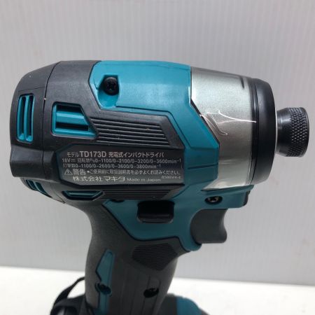 MAKITA マキタ 充電式インパクトドライバ TD173D ブルー
