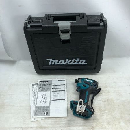  MAKITA マキタ  インパクトドライバ ケース付 コードレス式  TD173D ブルー