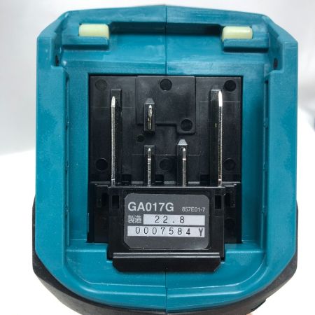  MAKITA マキタ ディスクグラインダー 付属品完備 コードレス式 GA017G ブルー