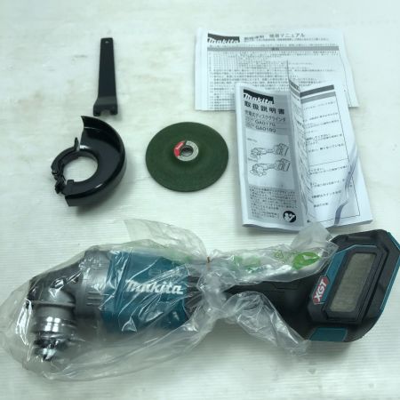  MAKITA マキタ ディスクグラインダー 付属品完備 コードレス式 GA017G ブルー