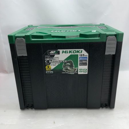  HiKOKI ハイコーキ 集塵丸のこ ケース付 コードレス式 C3605DYC グリーン