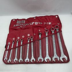 ◇◇ LOBSTER ロブスター 片目片口スパナセット ハンドツール 程度C SS-822 レッド Cランク