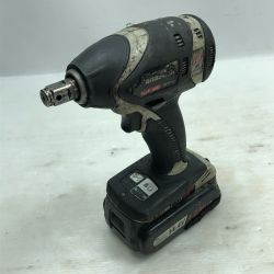 ◇◇ Panasonic パナソニック インパクトレンチ 充電池1個付 電動工具 EZ75A3 ブラック Cランク