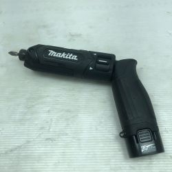 ◇◇ MAKITA マキタ ペンインパクトドライバ 充電器・充電池1個・ケース付  TD022D ブラック Bランク