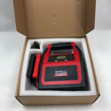  Multi-function ジャンプスターター 工具関連用品 コードレス式 ITO-42000 レッド