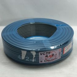 ◇◇ 富士電線工業(FUJI ELECTRIC WIRE) 電材 VCTF グレー Sランク