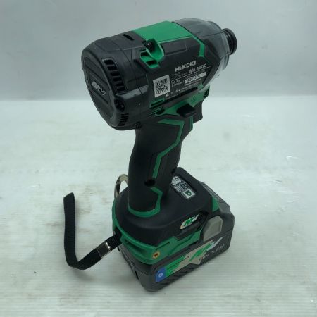  HiKOKI ハイコーキ インパクトドライバ  充電器・充電池2個・ケース付  WH36DC グリーン