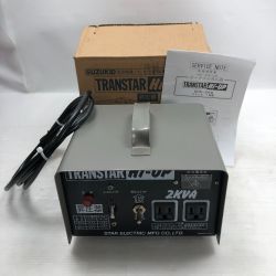 ◇◇ SUZUKID 昇圧機 コード式 100v SHU-20D グレー Cランク