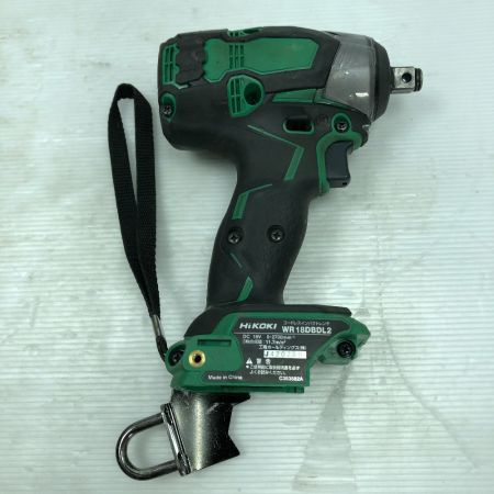  HiKOKI ハイコーキ インパクトレンチ 充電器・充電池2個・ケース付 コードレス式 WR18DBDL2 ブラック