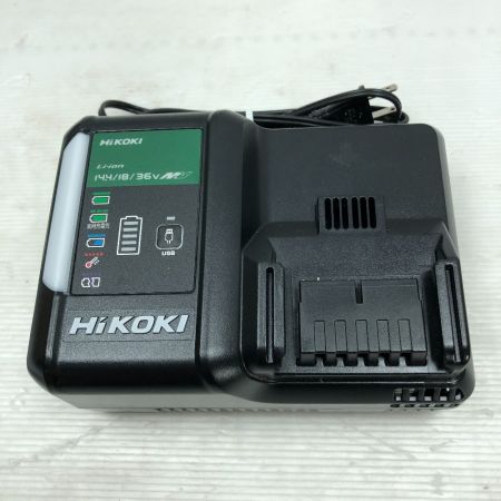  HiKOKI ハイコーキ インパクトレンチ 充電器・充電池2個・ケース付 コードレス式 WR18DBDL2 ブラック
