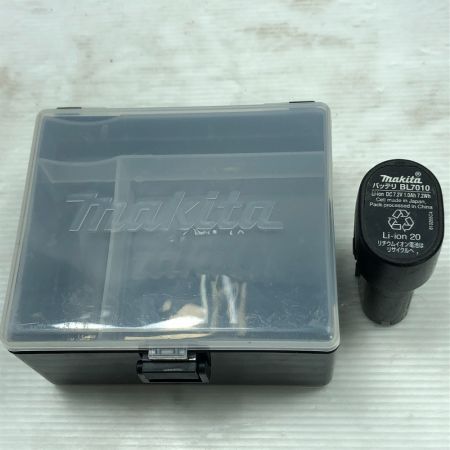  MAKITA マキタ ペンインパクトドライバ 充電器・充電池2個・ケース付 コードレス式 TD022D ブラック