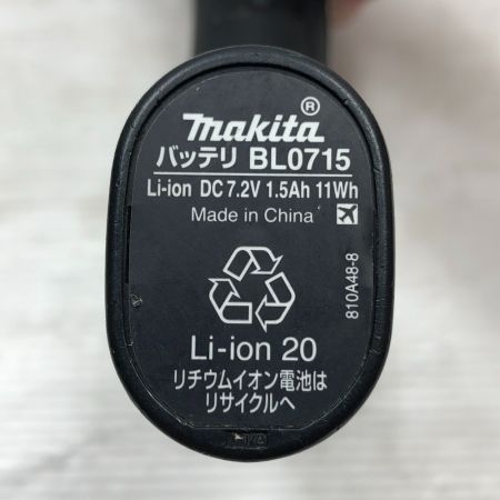  MAKITA マキタ ペンインパクトドライバ 充電器・充電池2個・ケース付 コードレス式 TD022D ブラック