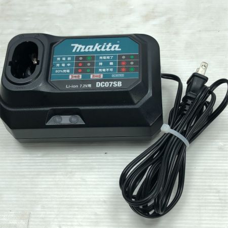  MAKITA マキタ ペンインパクトドライバ 充電器・充電池2個・ケース付 コードレス式 TD022D ブラック