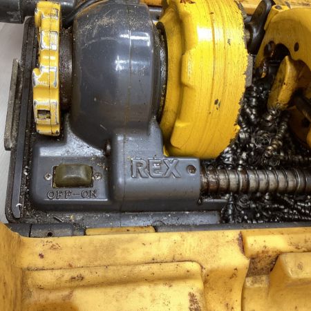  REX レッキス ネジ切り機 コード式 100v Rexstar25 イエロー