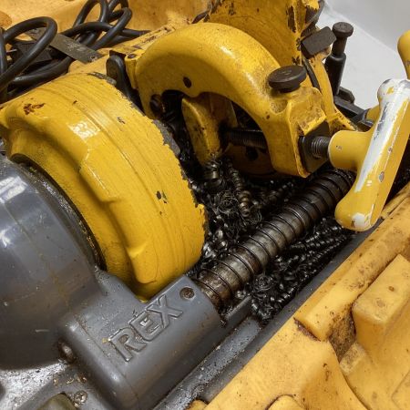  REX レッキス ネジ切り機 コード式 100v Rexstar25 イエロー