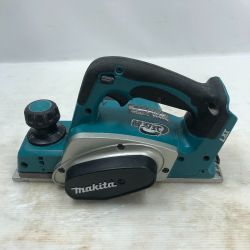 ◇◇ MAKITA マキタ 充電式カンナ コードレス式 本体のみ KP180D ブルー Cランク