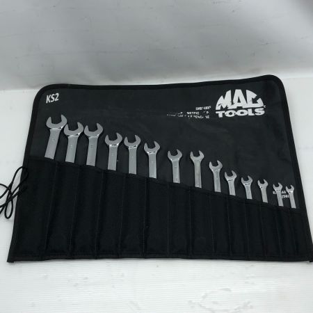  MAC TOOLS マック 工具 ハンドツール コンビネーションレンチセット KS2 ブラック